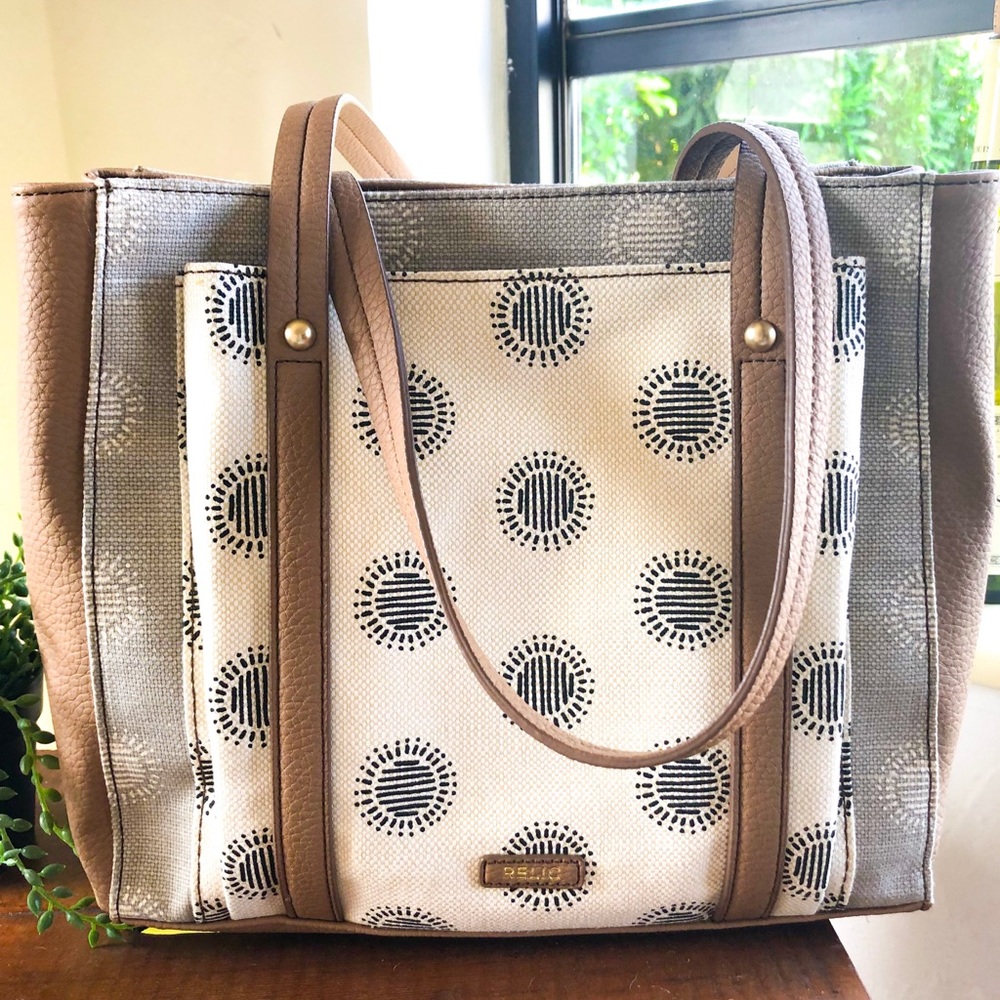 Fossil Relic Patterned Handbag, Women’s Purse